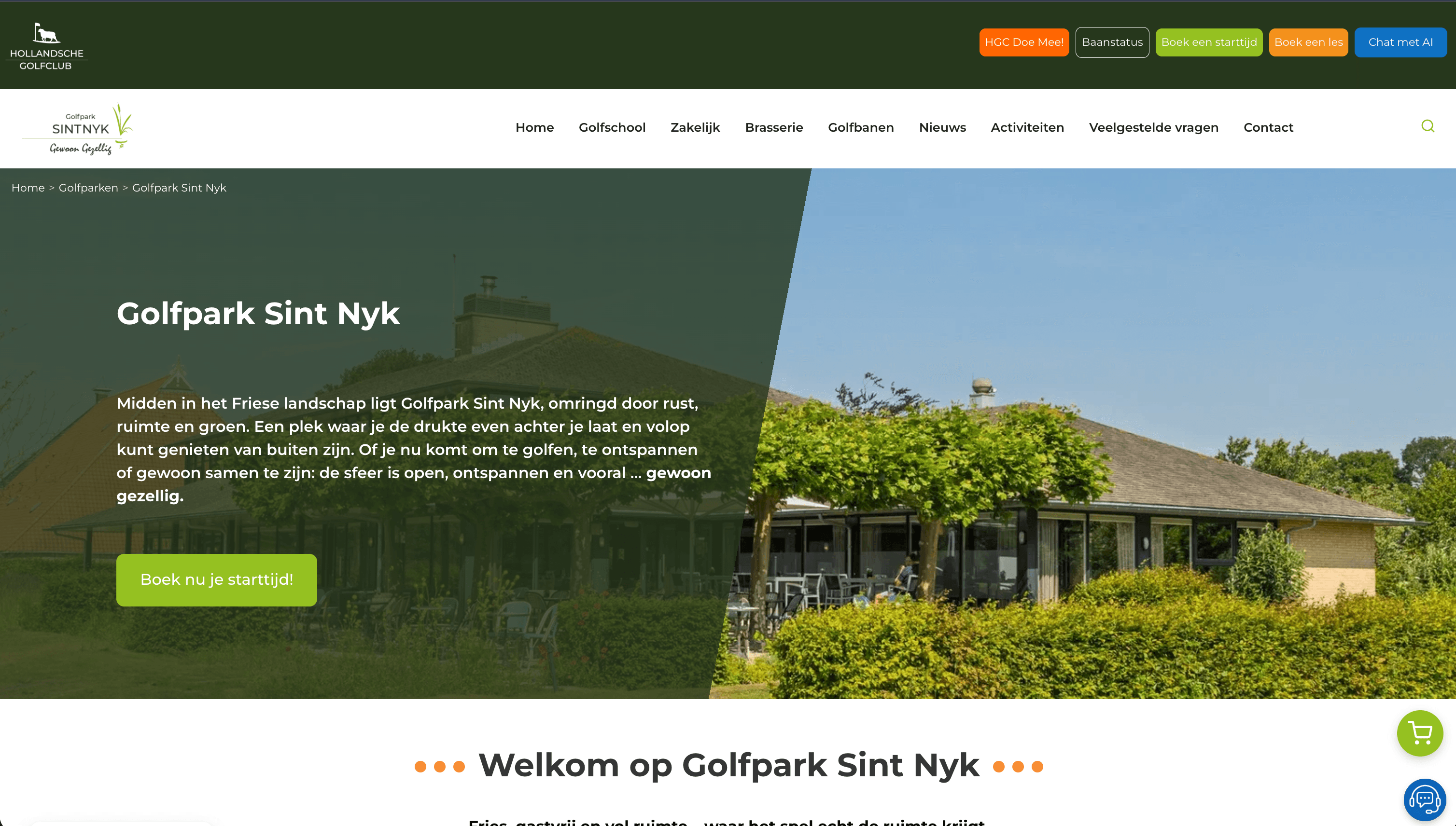 Per-club page · Golfpark Sint Nyk
